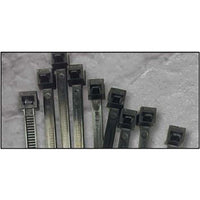 Extreme Cold Weather Black 11" Inch Cable Ties 50 lbs - 100 Pack