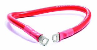 2/0 GA Top Stud Stackable Cables 13 Red