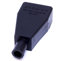 STRAIGHT BOOT 1/0-2/0 GA BLACK