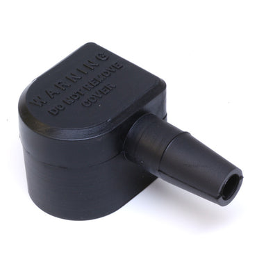 RIGHT ELBOW BOOT 4-8 GA LAWN AND GARDEN BLACK