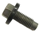 12mm - 1.75 Rubber Molded Around Washer Face 15mm HEX, Dog Point Drain Plug