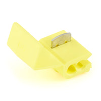 Yellow Instant Tap Quick Splice Connector 12-10 Gauge - 100 Pack