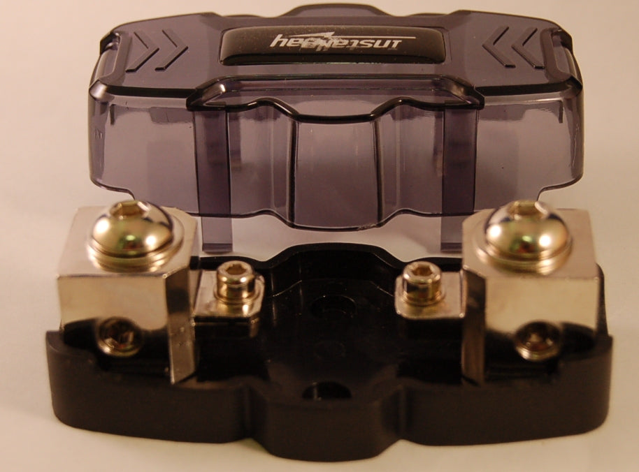 Nickel Plated ANL / Mini MANL Fuse Holder Block - 4 Gauge to 1/0
