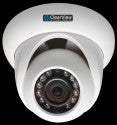 CLEAR VIEW - 1.3 Megapixel HD Network IR Mini Outdoor Turret Dome Camera with 65ft IR Range