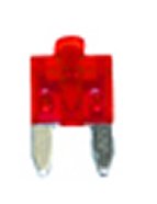 LED ATM / APM / MIN Mini Automotive Blade Fuse - 10 Amp - 10 Pack