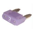 ATM / APM / MIN Mini Automotive Blade Fuse - 3 Amp - 50 Pack
