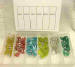 120pc Blade Fuse Assortment ATO/ATC 6 types, 20 each, Made in USA