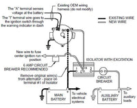 DEKA Heavy Duty 95 Amp Battery Isolator & Charger