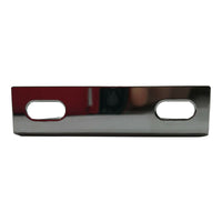 Universal Chrome Under Dash Single Gauge Mounting Panel 2-1/16 Inch Hole