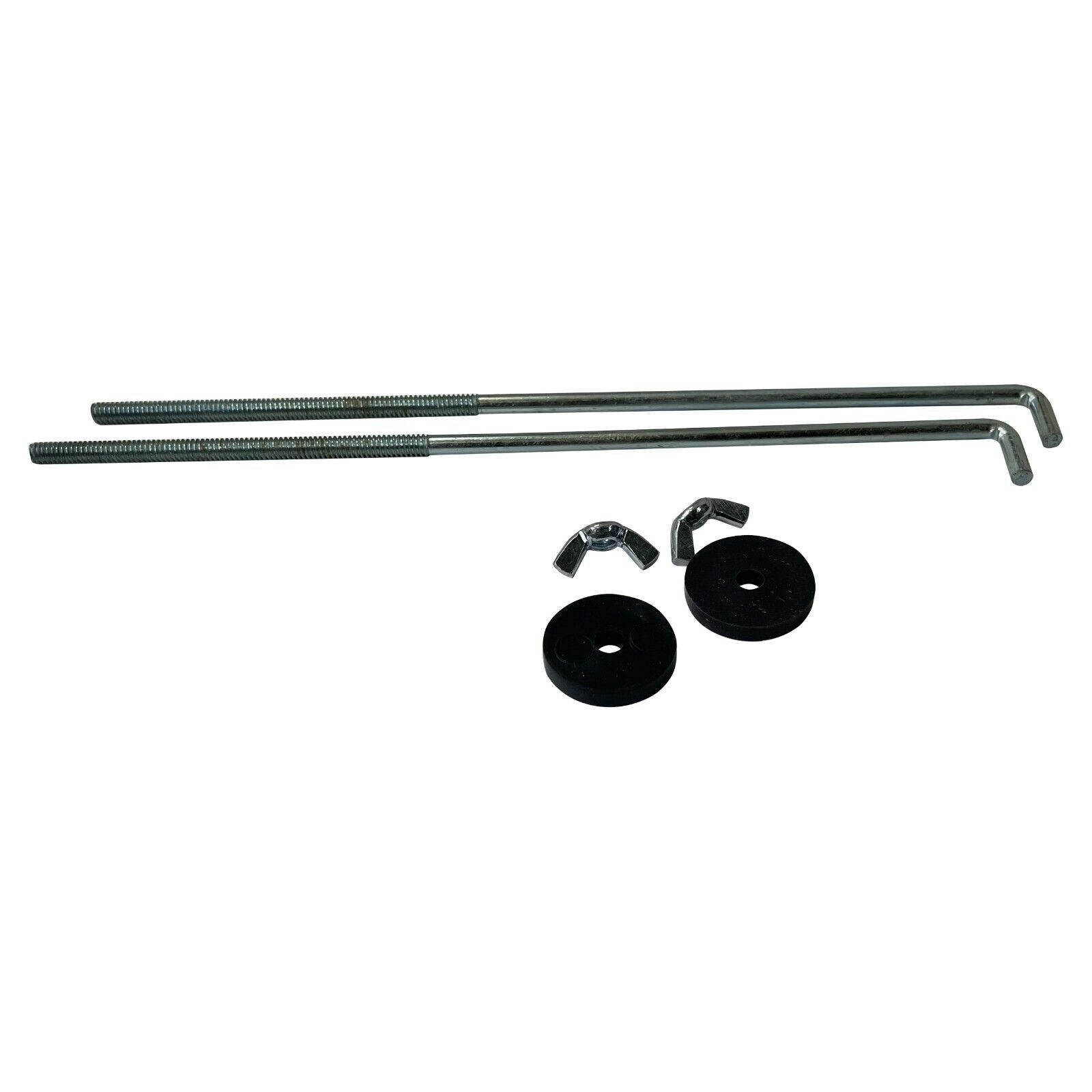 10" Inch L-Type Bolt Battery Hold Down Kit