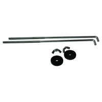 10" Inch L-Type Bolt Battery Hold Down Kit
