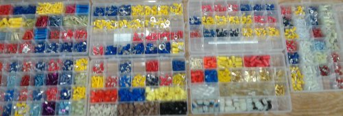 5015 Piece Jumbo Master Nylon & Vinyl Insulated Wire Terminal Connector Assortment Kit
