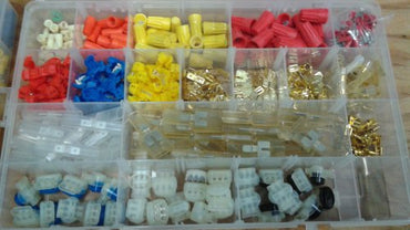 5015 Piece Jumbo Master Nylon & Vinyl Insulated Wire Terminal Connector Assortment Kit