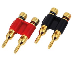 Dual Banana Plug, pair