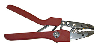 Heavy Duty Ergonomic Ratcheting Crimper Tool For 22-8 Gauge Heat Shrink Terminals