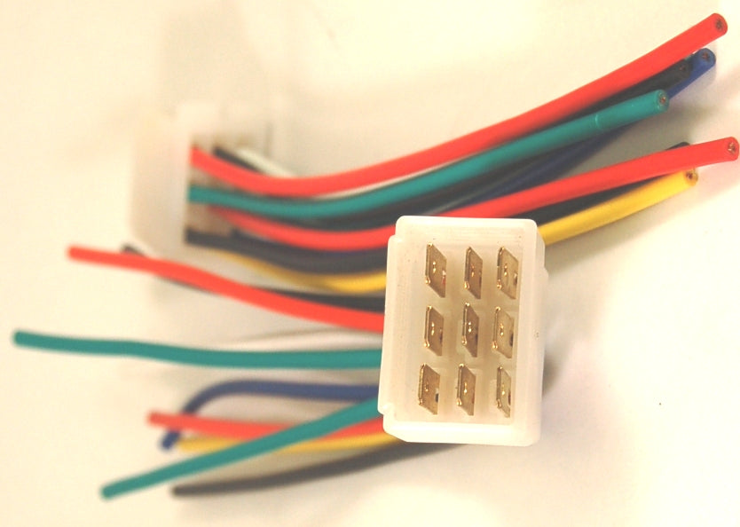 9 PIN 16GA MOLDED CONNECTOR