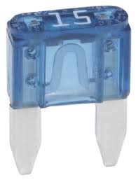 15a ATM (Mini) Blade Fuses made in USA, 25 per Pack