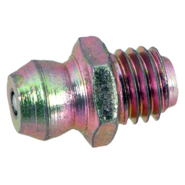 Short Straight Grease Fitting - 1/4" x -28 SAE - 10 Pack