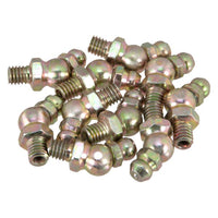 45 Degree Grease Fitting - 6 MM x 1 Metric - 10 Pack