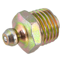 Straight Grease Fitting - 1/4" NPT - 10 Pack