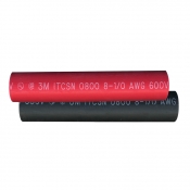 5 Lot TEMCo 1/2" Marine Heat Shrink Tube 3:1 Adhesive Glue Lined 12" long RED 
