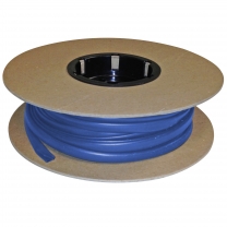 Flexible Thin Single Wall Non-Adhesive Heat Shrink Tubing 2:1 Blue 1/2" ID - 25' Ft Spool