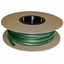 Flexible Thin Single Wall Non-Adhesive Heat Shrink Tubing 2:1 Green 1/2" ID - 25' Ft Spool
