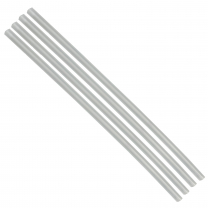 Flexible Thin Single Wall Non-Adhesive Heat Shrink Tubing 2:1 Clear 3/16" ID - 48" Inch 4 Pack