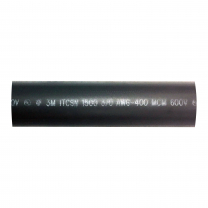 Heavy Dual Wall 3M Adhesive-lined Heat Shrink Tubing 3:1 Black 1.5" ID 3/0-4/0 AWG - 6" Inch 1 Each