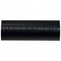 Heavy Dual Wall 3M Adhesive-lined Heat Shrink Tubing 3:1 Black 2" ID 250-750 MCM - 6" Inch 1 Each