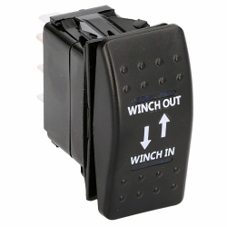 Winch Out In Panel Switch - 7-Pin On Off with LED