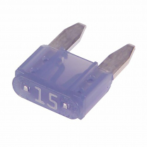 15a ATM (Mini) Blade Fuses made in USA, 25 per Pack
