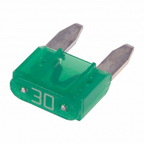 30a ATM (Mini) Blade Fuses made in USA, 25 per Pack