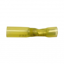 Heat Shrink & Crimp Yellow Female Bullet Connector 12-10 Gauge .195 Tab - 10 Pack