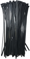 Heavy Duty Black 15" Inch Cable Ties 120 lbs - 100 Pack