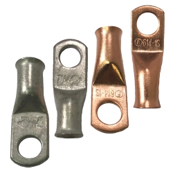 Copper Lugs, Tinned Copper Lugs, Copper Ring Terminals & Copper Butt Splice Connectors for Battery Terminals and automotive needs