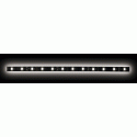 3 Meter, WHITE w/ Black base LED STRIP 8mm wide 60 LEDs PER Meter- SMD 3528