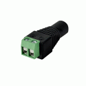 2 WIRE CONNECTOR MALE - 5 PK