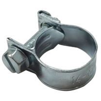 Fuel Injection Hose Clamps Solid Band 3/8" - 10 per box