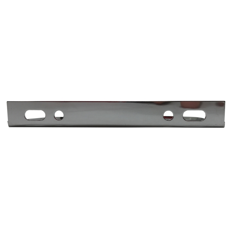 Sherco-Auto Universal Two Hole Metal Chrome Under Dash Double Gauge Mounting Panel 2-1/16 Inch Double Hole 