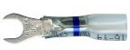Optiseal Clear Heat Shrink & Crimp Blue Spade Terminal 16-14 Gauge #6 Stud - 500 Pack