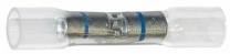 Optiseal Clear Heat Shrink & Crimp Blue Butt Connector 16-14 Gauge - 500 Pack