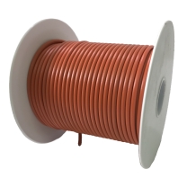 12 Gauge Orange Marine Tinned Copper Primary Wire - 100 FT