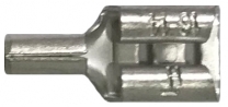Non-Insulated Female Quick Disconnect Connector 16-14 Gauge .250 Tab - 100 Pack