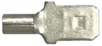 Non-Insulated Male Quick Disconnect 16-14 Gauge .250 Tab - 100 Pack