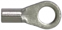 Non-Insulated Ring Terminal 22-18 Gauge #10 Stud - 100 Pack