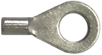 Non-Insulated Ring Terminal 12-10 Gauge 1/4" Stud - 1000 Pack