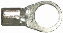 Non-Insulated Ring Terminal 6 Gauge 3/8 Stud - 25 Pack