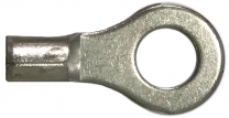 Non-Insulated Ring Terminal 8 Gauge 1/4" Stud - 1000 Pack