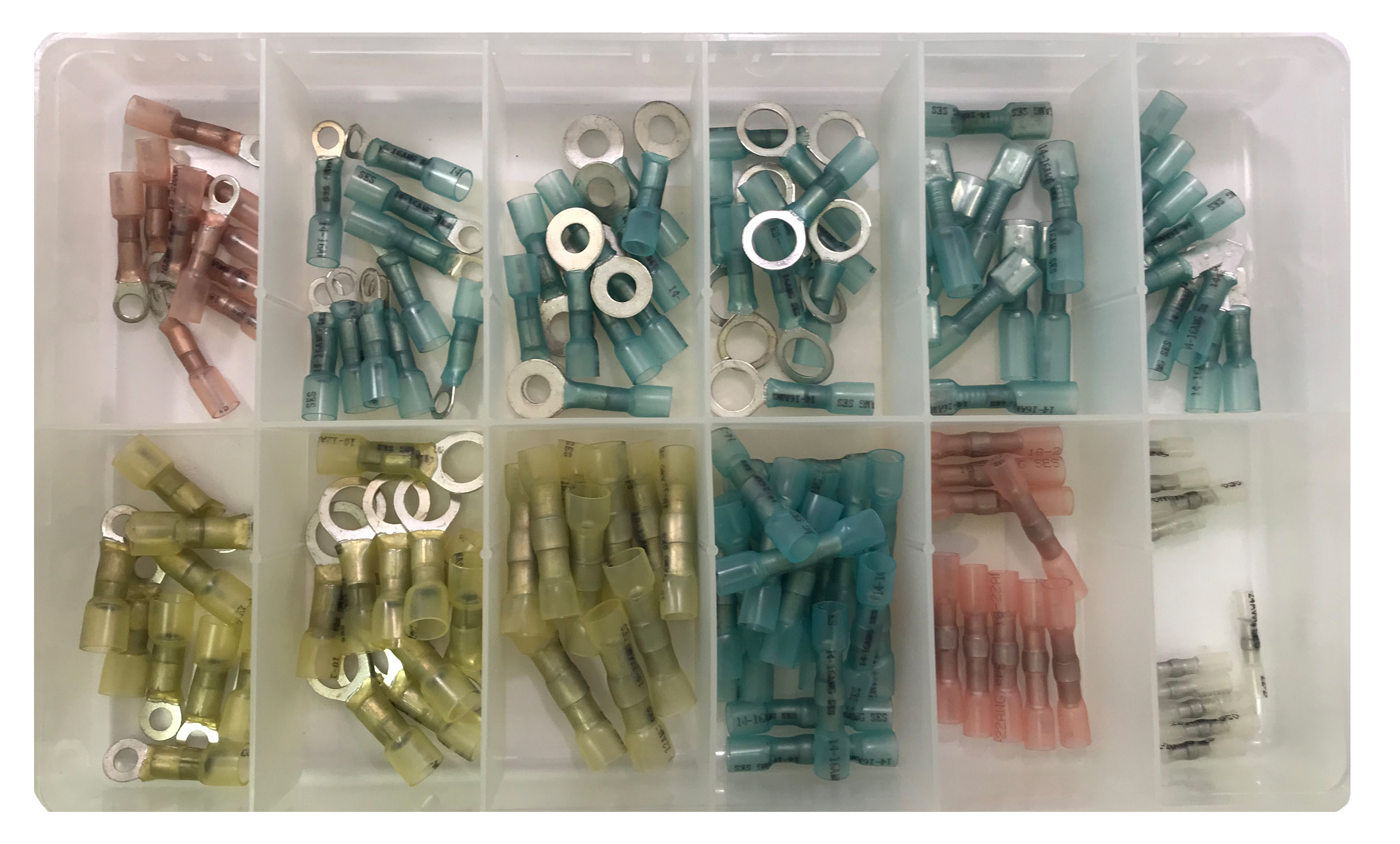 Solder Wire Seal Connectors Heat Shrink Kit Car Automotive Electric Lead DIY Set 